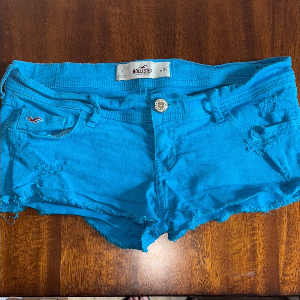 Hollister Blue Jean Shorts Timeless Denim Appeal